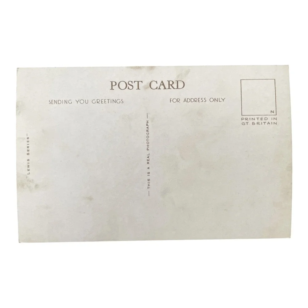 Vintage Postcard Public Baths Northfield Birmingham Lewis Series Real Photo RPPC